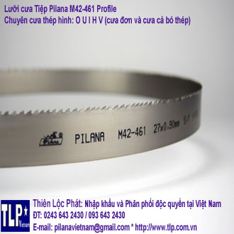 Lưỡi cưa vòng Pilana M42-461 (Sản xuất tại Cộng hòa Séc)